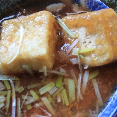 Gedashi-tofu na kokot